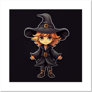 Happy halloween witch Posters and Art